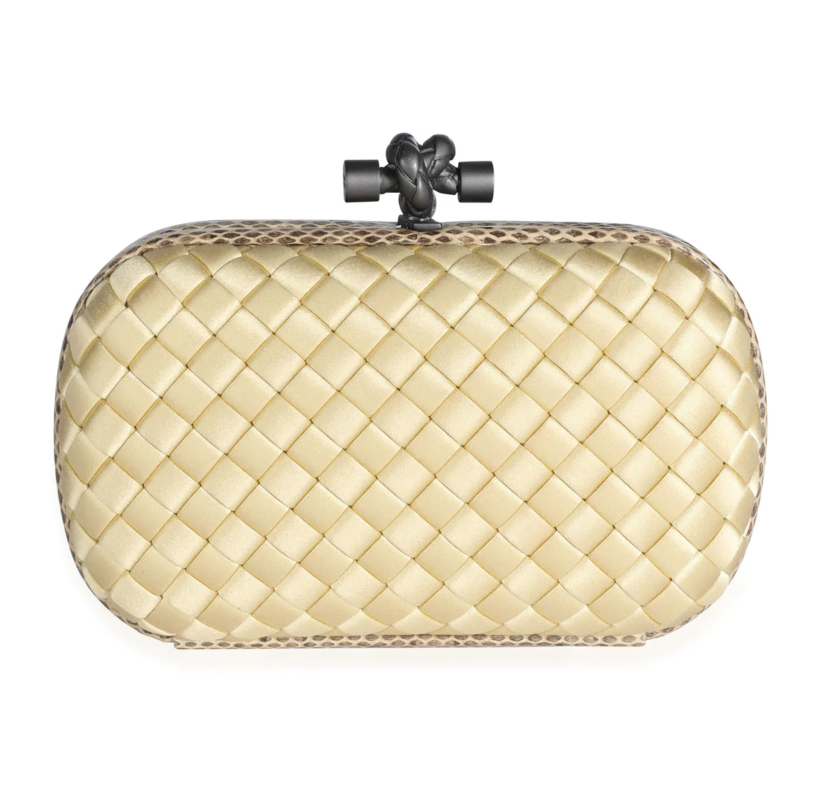 Bottega Veneta Gold Knot Clutch