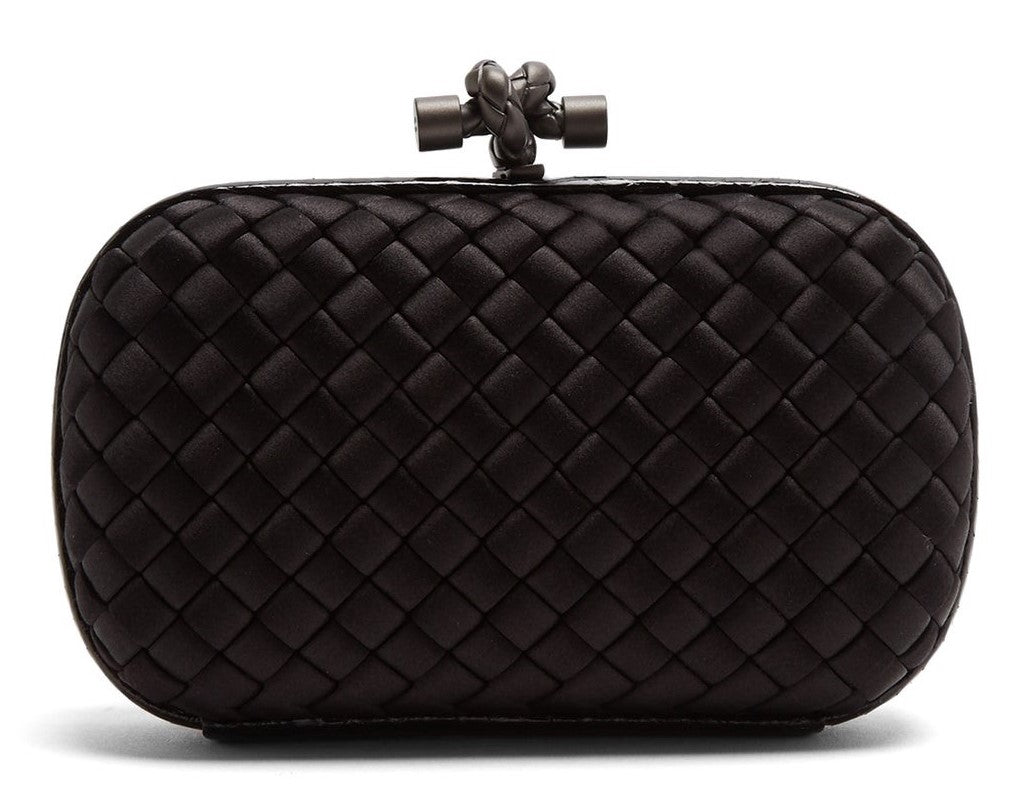 Bottega Veneta Black Knot Clutch