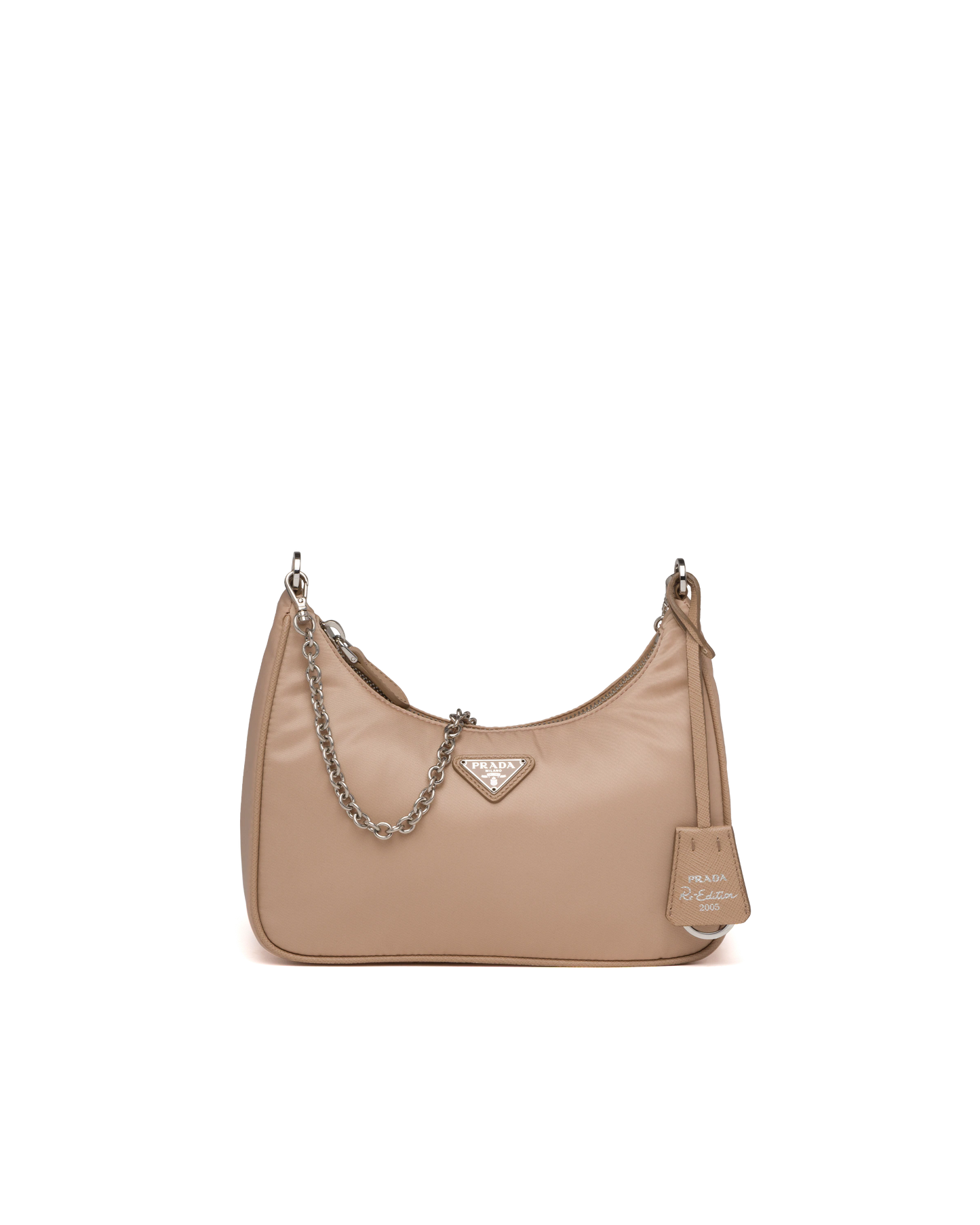 Prada Nylon Re-edition 2005 Beige Bag