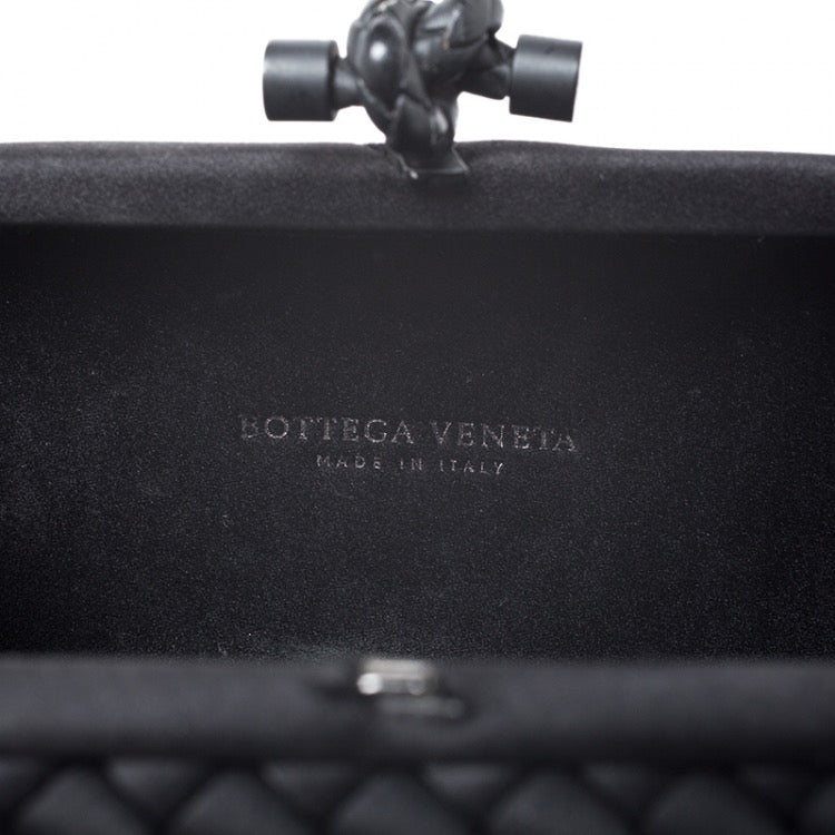 Bottega Veneta Black Knot Clutch