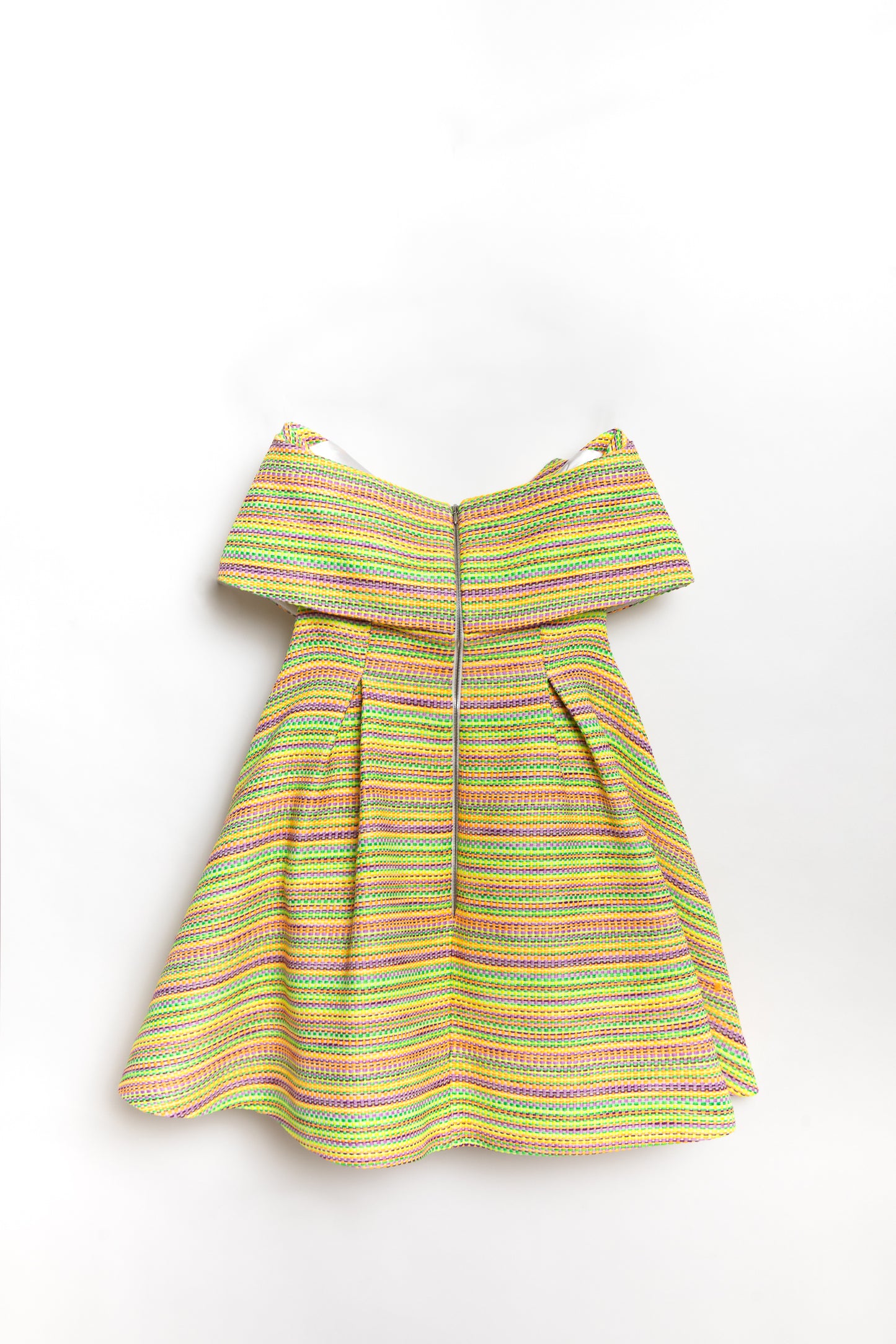 Nadya Dzyak Rainbow Strapless Dress