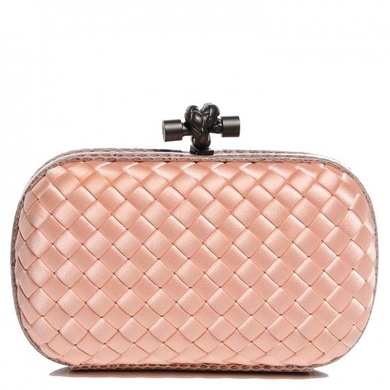Bottega Veneta Peach Knot Clutch