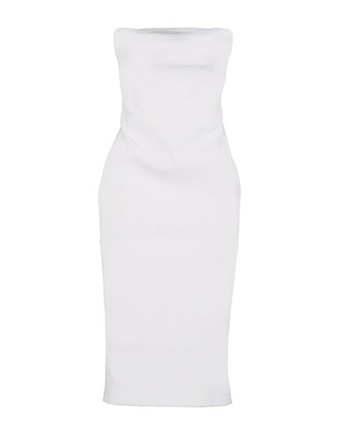 Herve Leger White Mini Dress – weartherunway