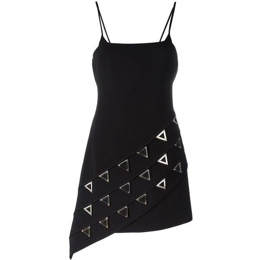 David Koma Asymmetric Mini Dress