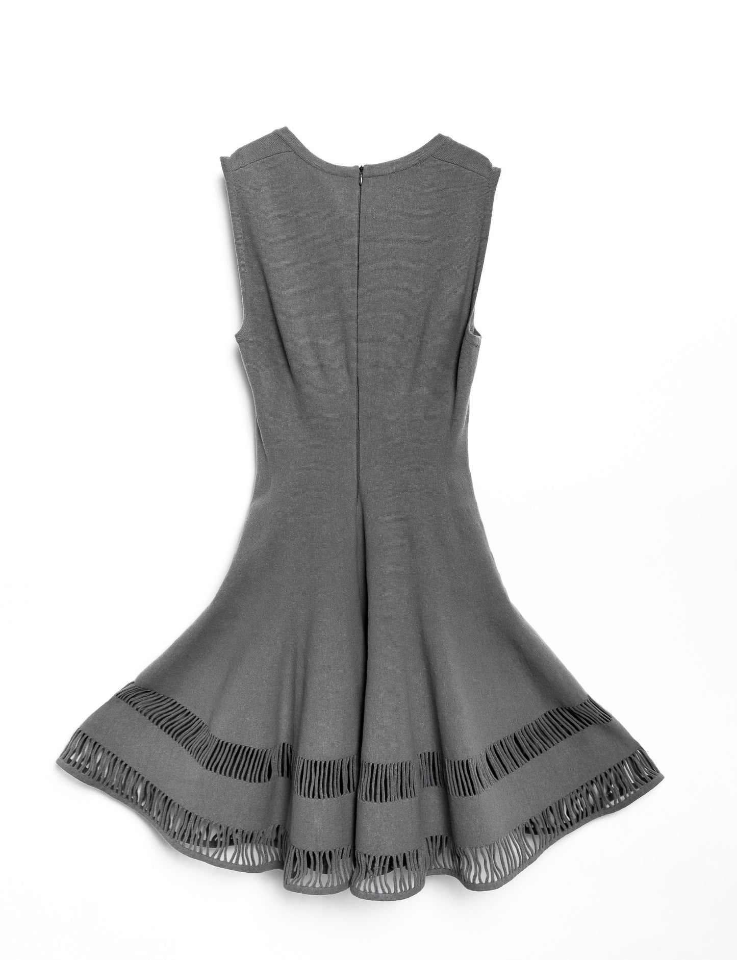 Alaia Grey Knit Dress